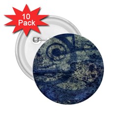 Elemental Beauty Abstract Print 2 25  Buttons (10 Pack)  by dflcprintsclothing