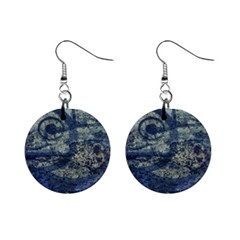 Elemental Beauty Abstract Print Mini Button Earrings by dflcprintsclothing