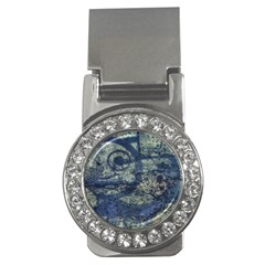 Elemental Beauty Abstract Print Money Clips (cz) 