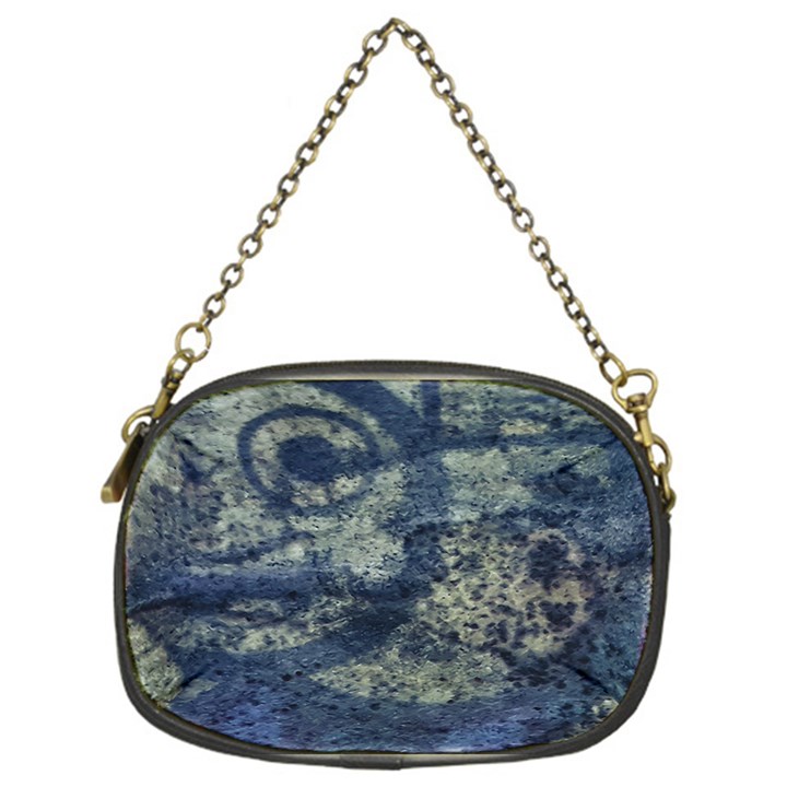 Elemental Beauty Abstract Print Chain Purse (One Side)