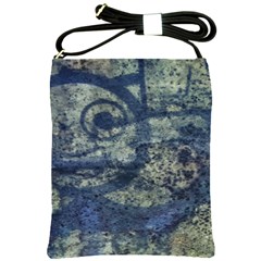 Elemental Beauty Abstract Print Shoulder Sling Bag by dflcprintsclothing