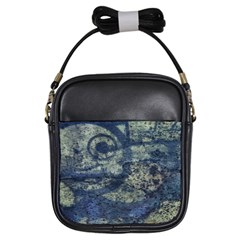 Elemental Beauty Abstract Print Girls Sling Bag by dflcprintsclothing