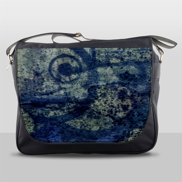 Elemental Beauty Abstract Print Messenger Bag