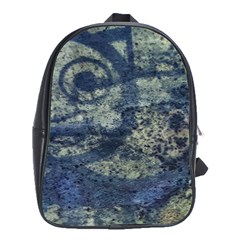 Elemental Beauty Abstract Print School Bag (xl) by dflcprintsclothing