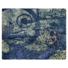 Elemental Beauty Abstract Print Premium Plush Fleece Blanket (medium)