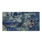 Elemental Beauty Abstract Print Satin Wrap 35  x 70  Front