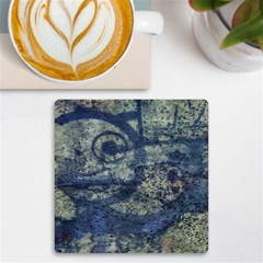 Elemental Beauty Abstract Print Uv Print Square Tile Coaster  by dflcprintsclothing