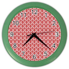 Pattern 223 Color Wall Clock by GardenOfOphir