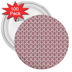 Pattern 224 3  Buttons (100 Pack)  by GardenOfOphir