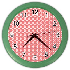 Pattern 225 Color Wall Clock by GardenOfOphir