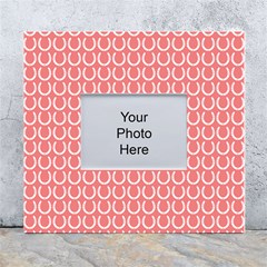 Pattern 225 White Wall Photo Frame 5  X 7  by GardenOfOphir