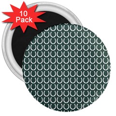 Pattern 227 3  Magnets (10 Pack)  by GardenOfOphir