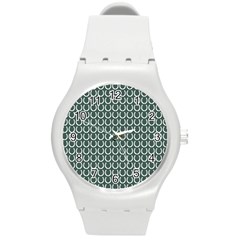 Pattern 227 Round Plastic Sport Watch (m) by GardenOfOphir