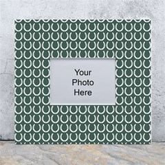 Pattern 227 White Wall Photo Frame 5  X 7  by GardenOfOphir