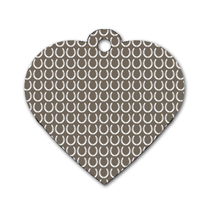 Pattern 229 Dog Tag Heart (One Side)