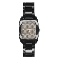 Pattern 229 Stainless Steel Barrel Watch by GardenOfOphir