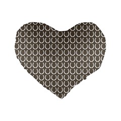 Pattern 229 Standard 16  Premium Flano Heart Shape Cushions by GardenOfOphir