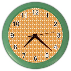 Pattern 231 Color Wall Clock by GardenOfOphir