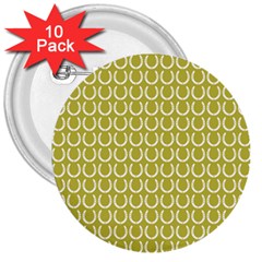 Pattern 232 3  Buttons (10 Pack)  by GardenOfOphir