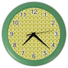 Pattern 232 Color Wall Clock by GardenOfOphir