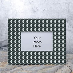 Pattern 233 White Tabletop Photo Frame 4 x6 