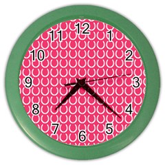 Pattern 234 Color Wall Clock by GardenOfOphir