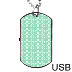 Pattern 235 Dog Tag Usb Flash (two Sides) by GardenOfOphir