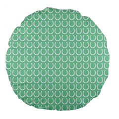 Pattern 235 Large 18  Premium Flano Round Cushions by GardenOfOphir