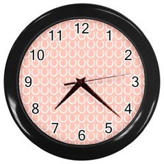 Pattern 236 Wall Clock (black) by GardenOfOphir