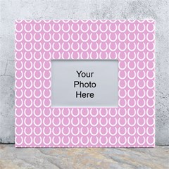 Pattern 237 White Wall Photo Frame 5  X 7 