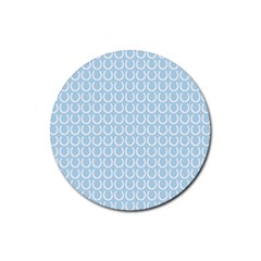 Pattern 238 Rubber Round Coaster (4 Pack) by GardenOfOphir