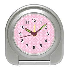 Pattern 239 Travel Alarm Clock by GardenOfOphir