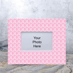 Pattern 239 White Tabletop Photo Frame 4 x6 