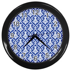 Pattern 240 Wall Clock (black) by GardenOfOphir