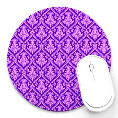 Pattern 245 Round Mousepad by GardenOfOphir