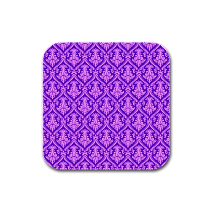 Pattern 245 Rubber Square Coaster (4 pack)