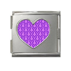 Pattern 245 Mega Link Heart Italian Charm (18mm) by GardenOfOphir