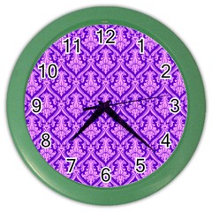 Pattern 245 Color Wall Clock by GardenOfOphir