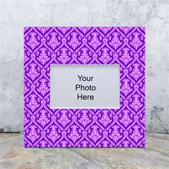 Pattern 245 White Box Photo Frame 4  X 6  by GardenOfOphir