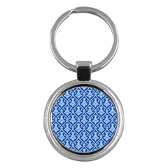 Pattern 244 Key Chain (round) by GardenOfOphir