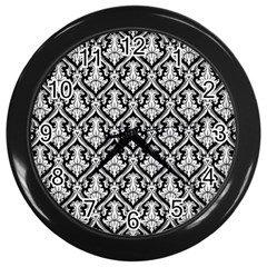 Pattern 246 Wall Clock (black) by GardenOfOphir