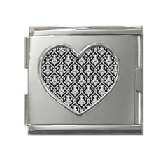 Pattern 246 Mega Link Heart Italian Charm (18mm)