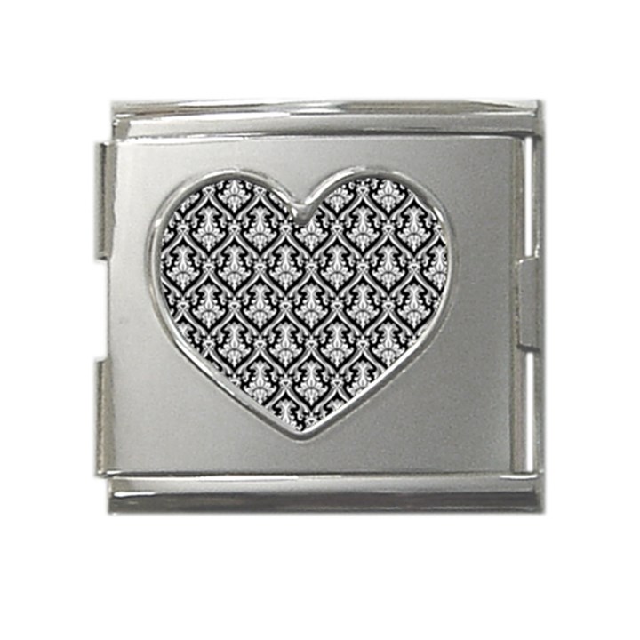 Pattern 246 Mega Link Heart Italian Charm (18mm)