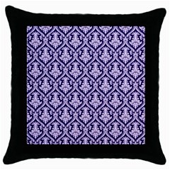 Pattern 247 Throw Pillow Case (black) by GardenOfOphir