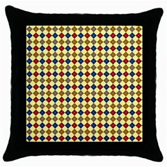 Pattern 249 Throw Pillow Case (black) by GardenOfOphir