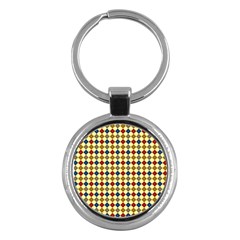 Pattern 249 Key Chain (round) by GardenOfOphir