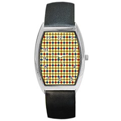 Pattern 249 Barrel Style Metal Watch by GardenOfOphir