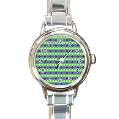 Pattern 250 Round Italian Charm Watch by GardenOfOphir