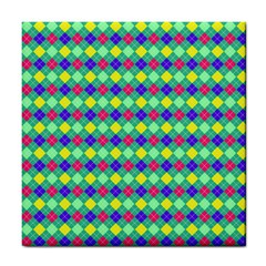 Pattern 250 Tile Coaster by GardenOfOphir