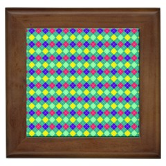 Pattern 250 Framed Tile by GardenOfOphir